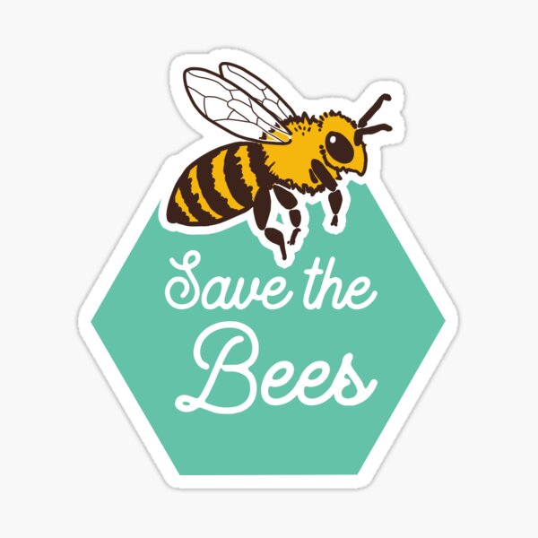 Honey Bee Mixer Decals Honeycomb Decals Watercolor Bee Stickers