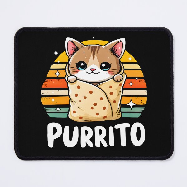 Item preview, Funny Cat Purrito Burrito designed and sold by AlphaTeez.
