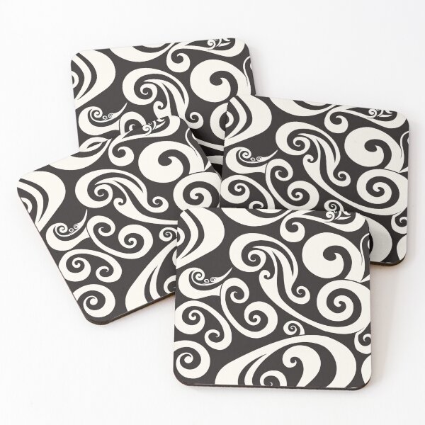 Item preview, New Zealand Māori Paua Pattern Koru Design 89 designed and sold by GrinGalore.