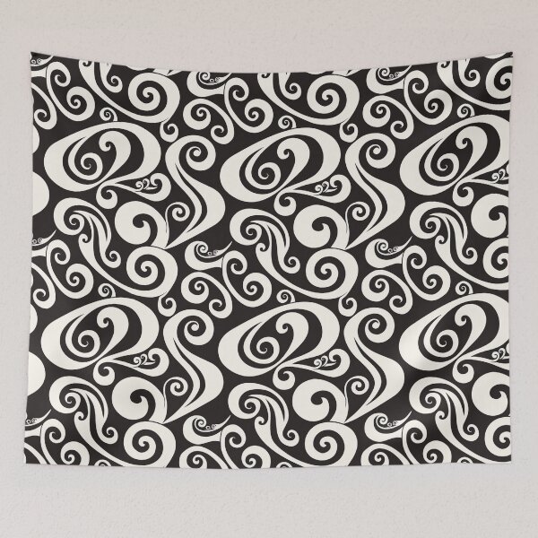 Item preview, New Zealand Māori Paua Pattern Koru Design 89 designed and sold by GrinGalore.