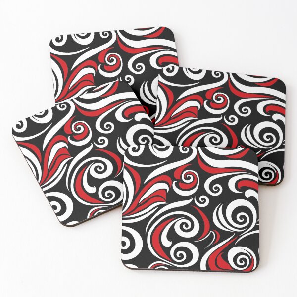 Item preview, New Zealand Māori Paua Pattern Koru Design 90 designed and sold by GrinGalore.
