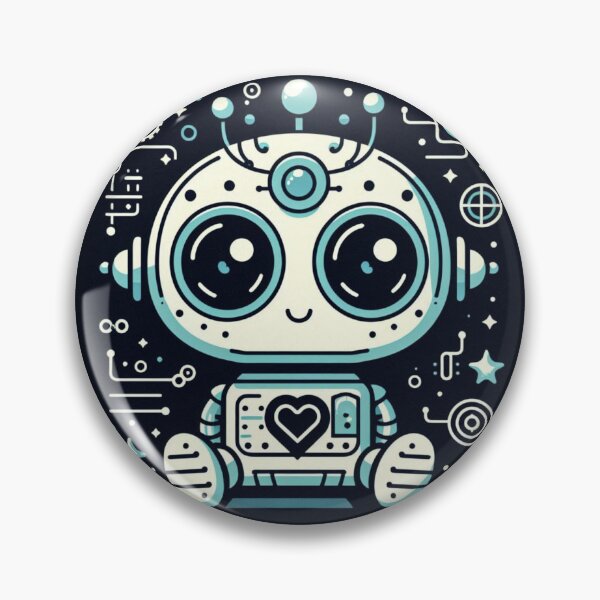 Item preview, Robotic Futurism cute ai robot designed and sold by nicnacc.