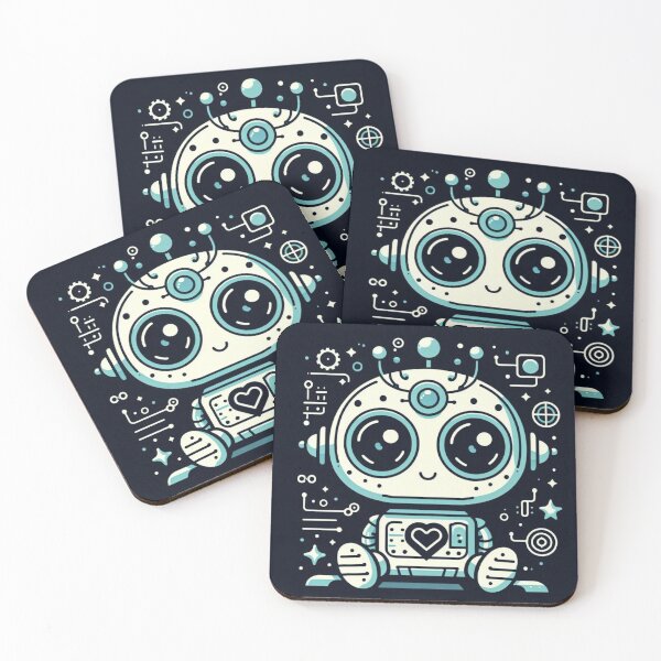 Item preview, Robotic Futurism cute ai robot designed and sold by nicnacc.