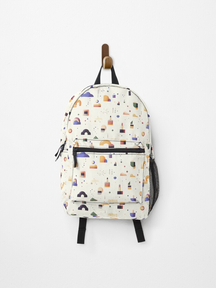 Thumbnail 1 of 3, Backpack, Geometric Fun designed and sold by Palmereap.
