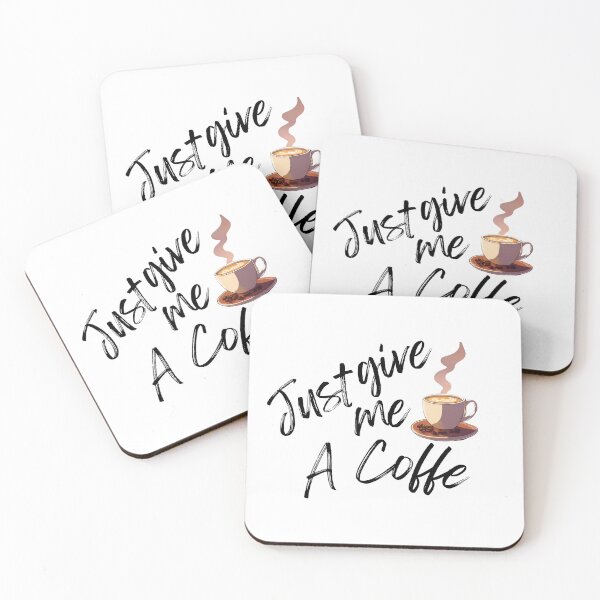 Item preview, Just give me a coffee designed and sold by Zheios-Designs.