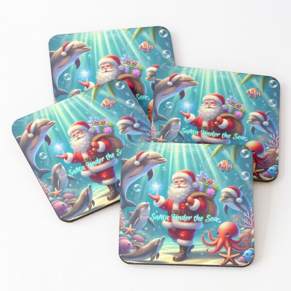 Item preview, Santa Under the Sea designed and sold by EJYURIE.