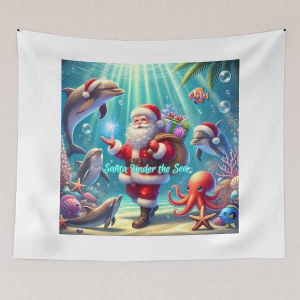 Item preview, Santa Under the Sea designed and sold by EJYURIE.
