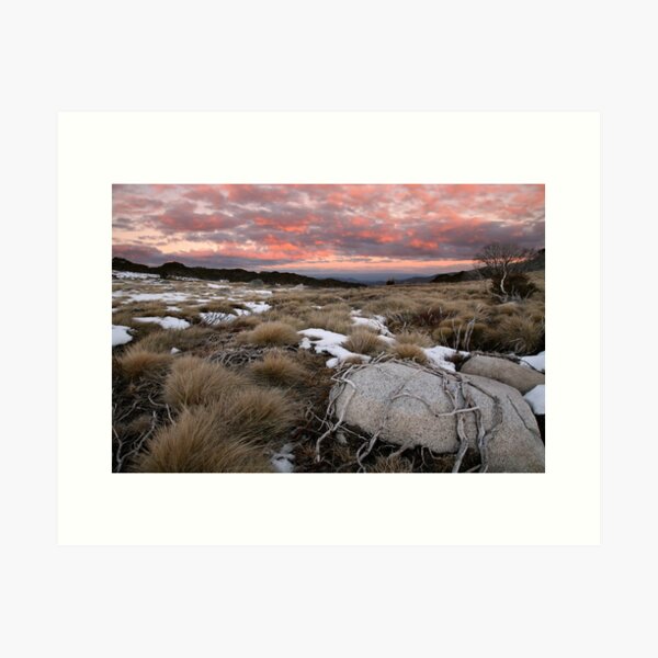 Item preview, Fall's Creek Winter Sunset, Australia designed and sold by Michael Boniwell.