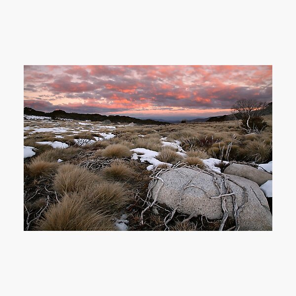 Item preview, Fall's Creek Winter Sunset, Australia designed and sold by Michael Boniwell.