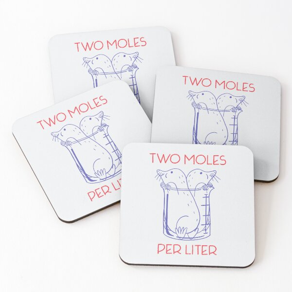 Item preview, Two Moles Per Liter designed and sold by Fanverse Merchandise.
