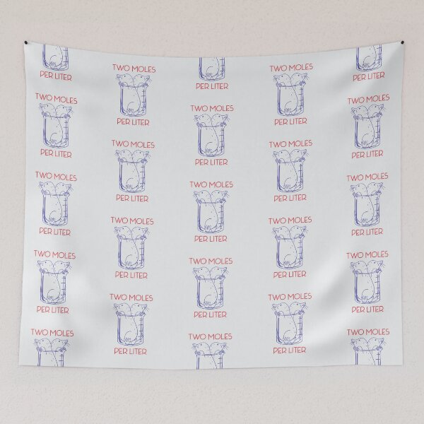 Item preview, Two Moles Per Liter designed and sold by Fanverse Merchandise.