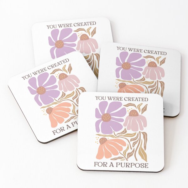Item preview, You were created for a purpose Christian Boho floral design designed and sold by Dominika Farkašová.