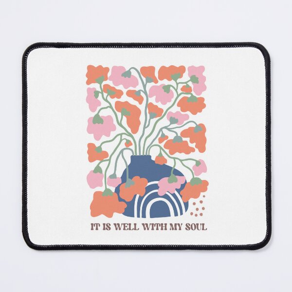 Item preview, It is well with my soul Christian Boho floral design designed and sold by Dominika Farkašová.