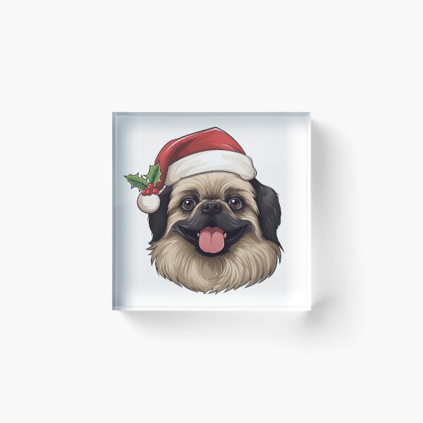 Item preview, Christmas Pekingese Dog designed and sold by wotsthis.