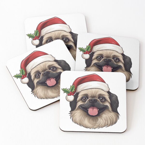 Item preview, Christmas Pekingese Dog designed and sold by wotsthis.
