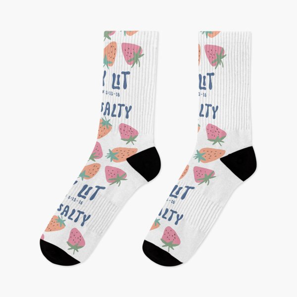 Item preview, Matthew 5, 13-16 Be Salty, Stay Lit Christian Boho floral design designed and sold by Dominika Farkašová.