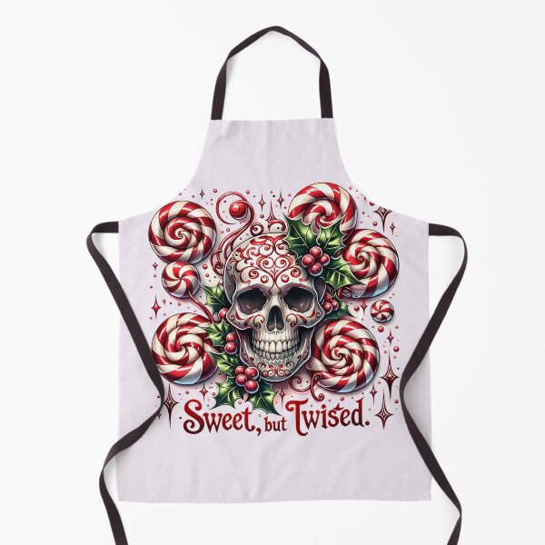 Item preview, Sweet but Twisted Christmas Skull Candy designed and sold by Margival.
