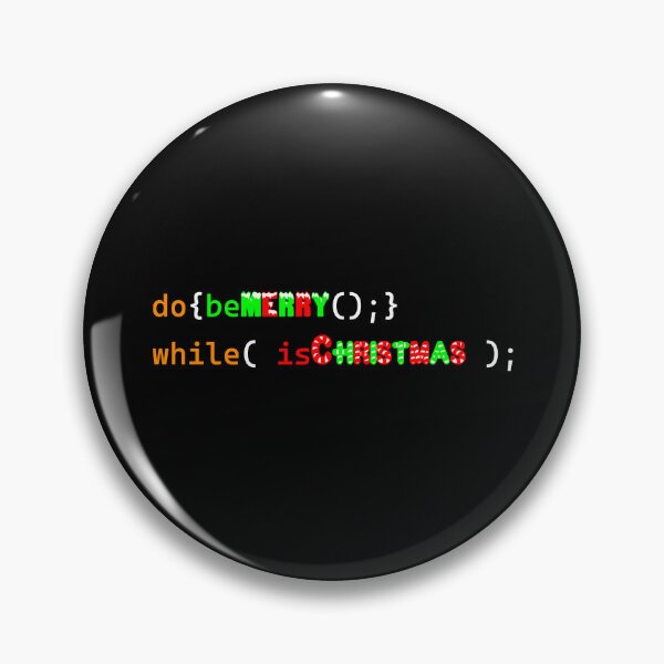 Artikelvorschau, Frohe Weihnachten, do While-Schleife (Programmierdesign) entworfen und verkauft von Red Jacket Technologies.