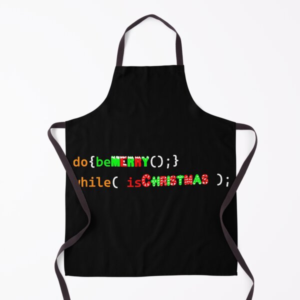 Artikelvorschau, Frohe Weihnachten, do While-Schleife (Programmierdesign) entworfen und verkauft von Red Jacket Technologies.