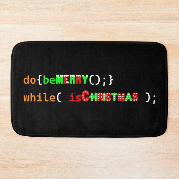 Item preview, Merry Christmas Do While Loop ( Programming Design ) designed and sold by Red Jacket Technologies.