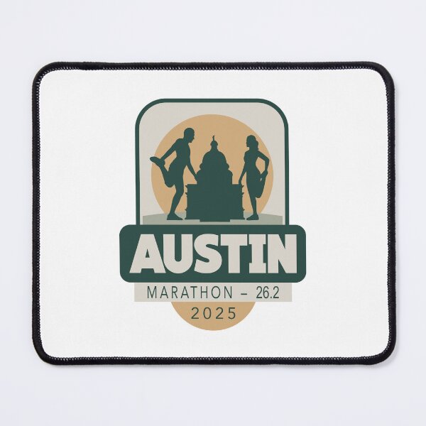 Item preview, Austin - Marathon – 26.2  - 2025 designed and sold by Moritz Schwäble.