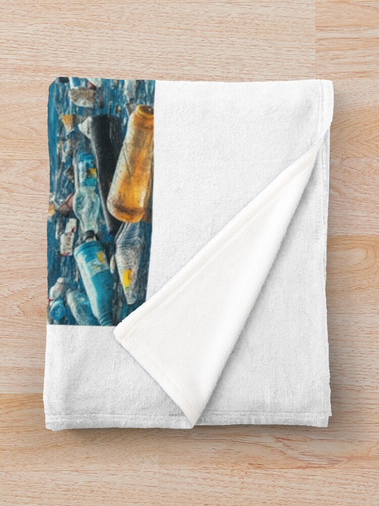 Thumbnail 3 of 6, Throw Blanket, WPlastic designed and sold by RicoInStudios.