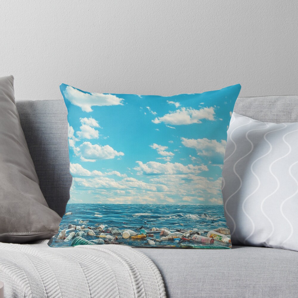 Item preview, Throw Pillow designed and sold by RicoInStudios.