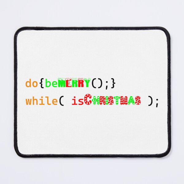 Item preview, Merry Christmas Do While Loop ( Programming Design ) designed and sold by Red Jacket Technologies.