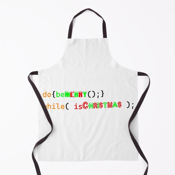 Artikelvorschau, Frohe Weihnachten, do While-Schleife (Programmierdesign) entworfen und verkauft von Red Jacket Technologies.