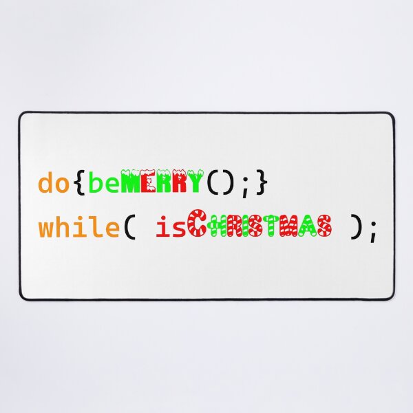 Item preview, Merry Christmas Do While Loop ( Programming Design ) designed and sold by Red Jacket Technologies.