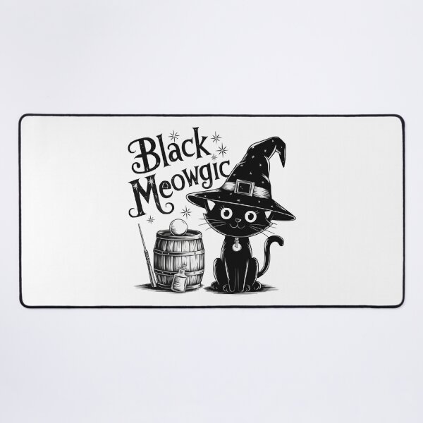 Item preview, Black Meowgic designed and sold by SRXTees.