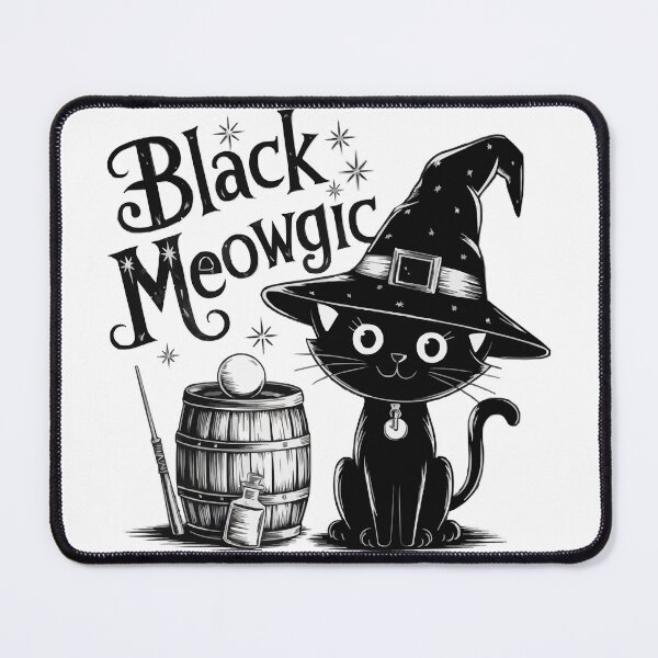 Item preview, Black Meowgic designed and sold by SRXTees.