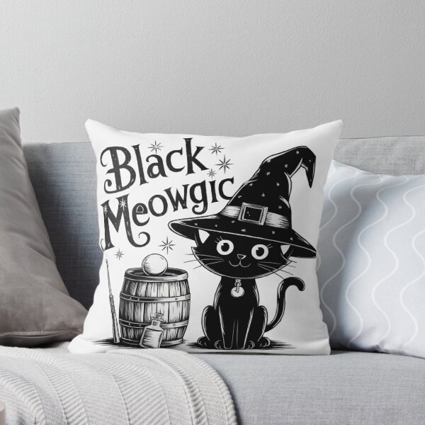 Item preview, Black Meowgic designed and sold by SRXTees.
