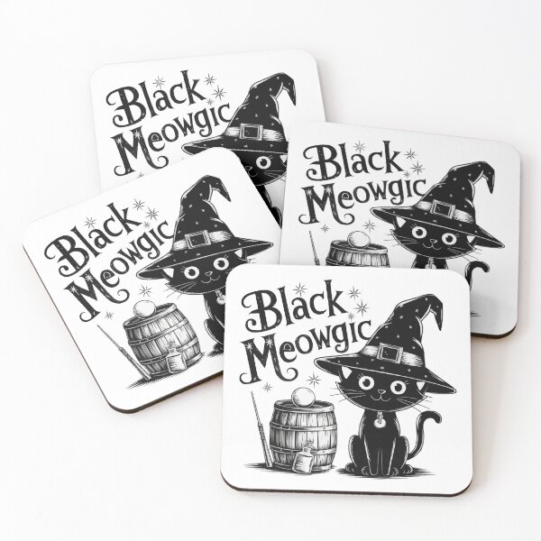 Item preview, Black Meowgic designed and sold by SRXTees.