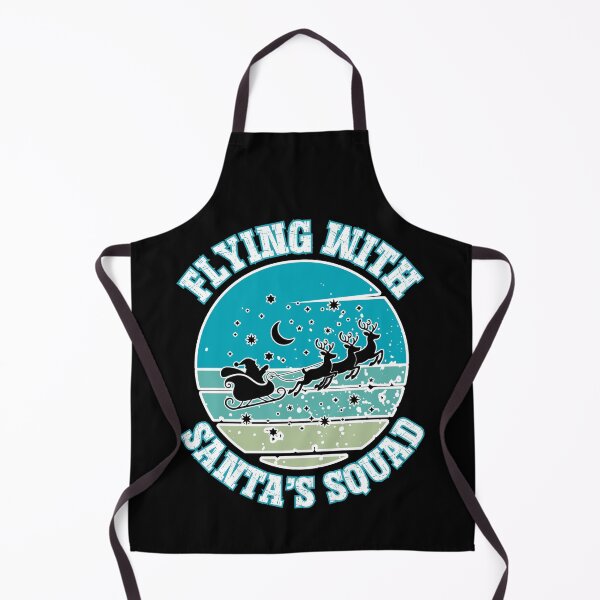 Item preview, FLYING WITH THE SANTA'S SQUAD flying reindeers pulling Santa's sleigh designed and sold by Jt41.