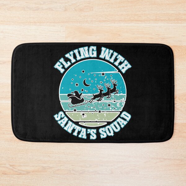Item preview, FLYING WITH THE SANTA'S SQUAD flying reindeers pulling Santa's sleigh designed and sold by Jt41.