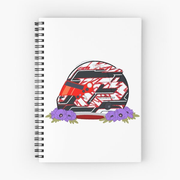 Item preview, Théo Pourchaire 2022 Monaco Helmet With Flowers designed and sold by OriDraws.