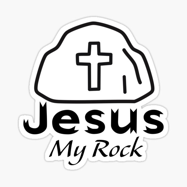 Item preview, Jesus My Rock designed and sold by CrossCrafted.
