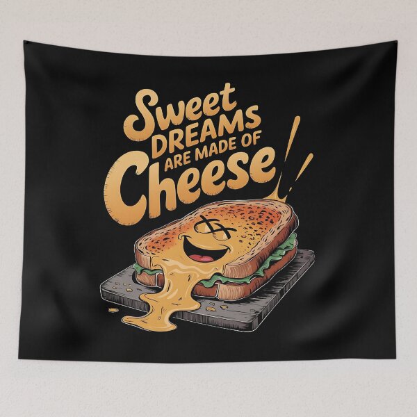 Item preview, Sweet dreams are made of cheese - Cheese touch - Big cheese - Say cheese - Easy cheese designed and sold by JansenGS.