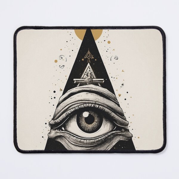 Item preview, The All Seeing Eye designed and sold by NordicBadger.