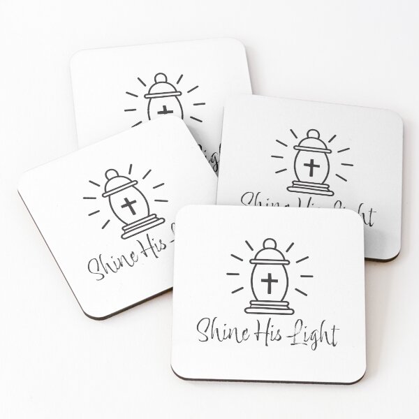 Item preview, Christian Quote - Shine His Light designed and sold by CrossCrafted.