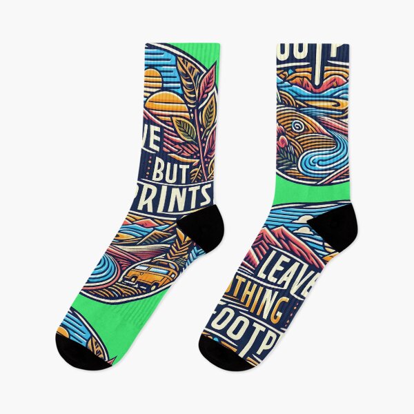 Item preview, Leave Nothing But Footprints designed and sold by maxmaj.