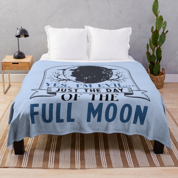 Item preview, Yes, I'm Evil... Just The Day of The Full Moon designed and sold by ChemicalXShop.