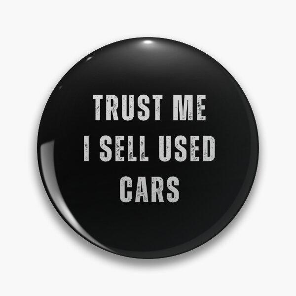 Item preview, Trust me I sell used cars - car bumper  designed and sold by CapriCreatives.