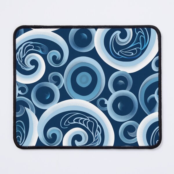 Item preview, New Zealand Māori Paua Pattern Koru Design 91 designed and sold by GrinGalore.