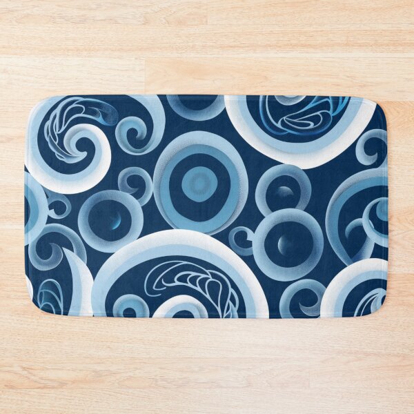 Item preview, New Zealand Māori Paua Pattern Koru Design 91 designed and sold by GrinGalore.