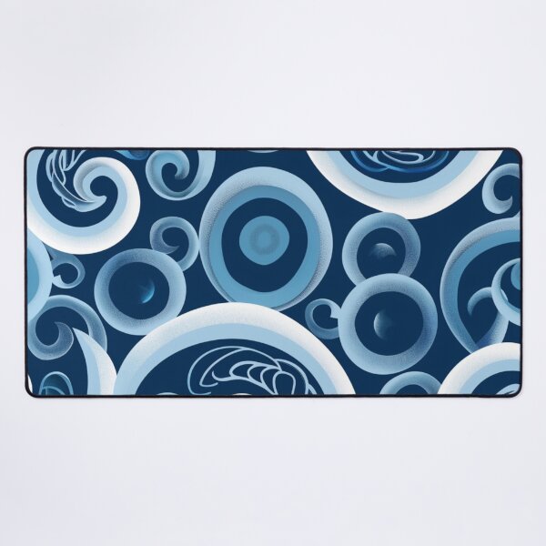 Item preview, New Zealand Māori Paua Pattern Koru Design 91 designed and sold by GrinGalore.