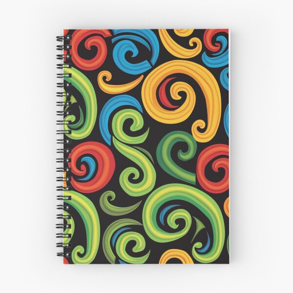 Artikelvorschau, Neuseeland Māori Paua Muster Koru Design 92 entworfen und verkauft von GrinGalore.