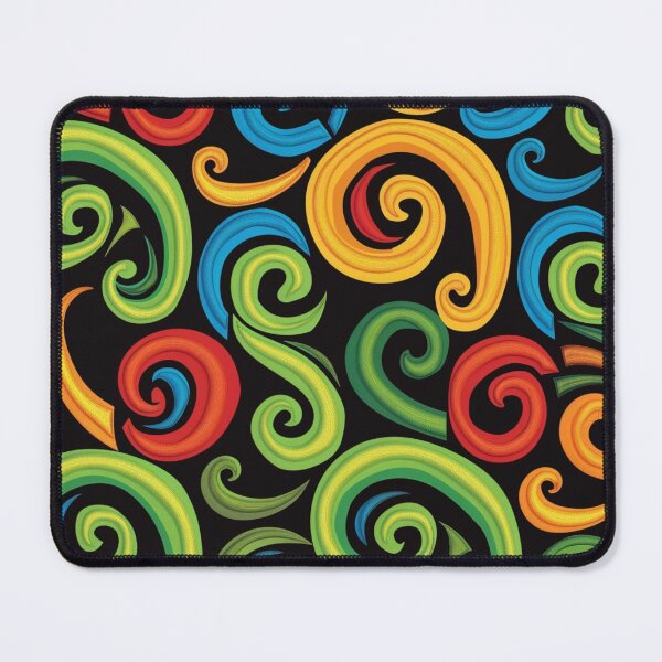 Item preview, New Zealand Māori Paua Pattern Koru Design 92 designed and sold by GrinGalore.