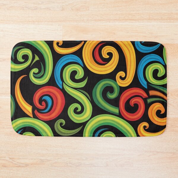 Item preview, New Zealand Māori Paua Pattern Koru Design 92 designed and sold by GrinGalore.